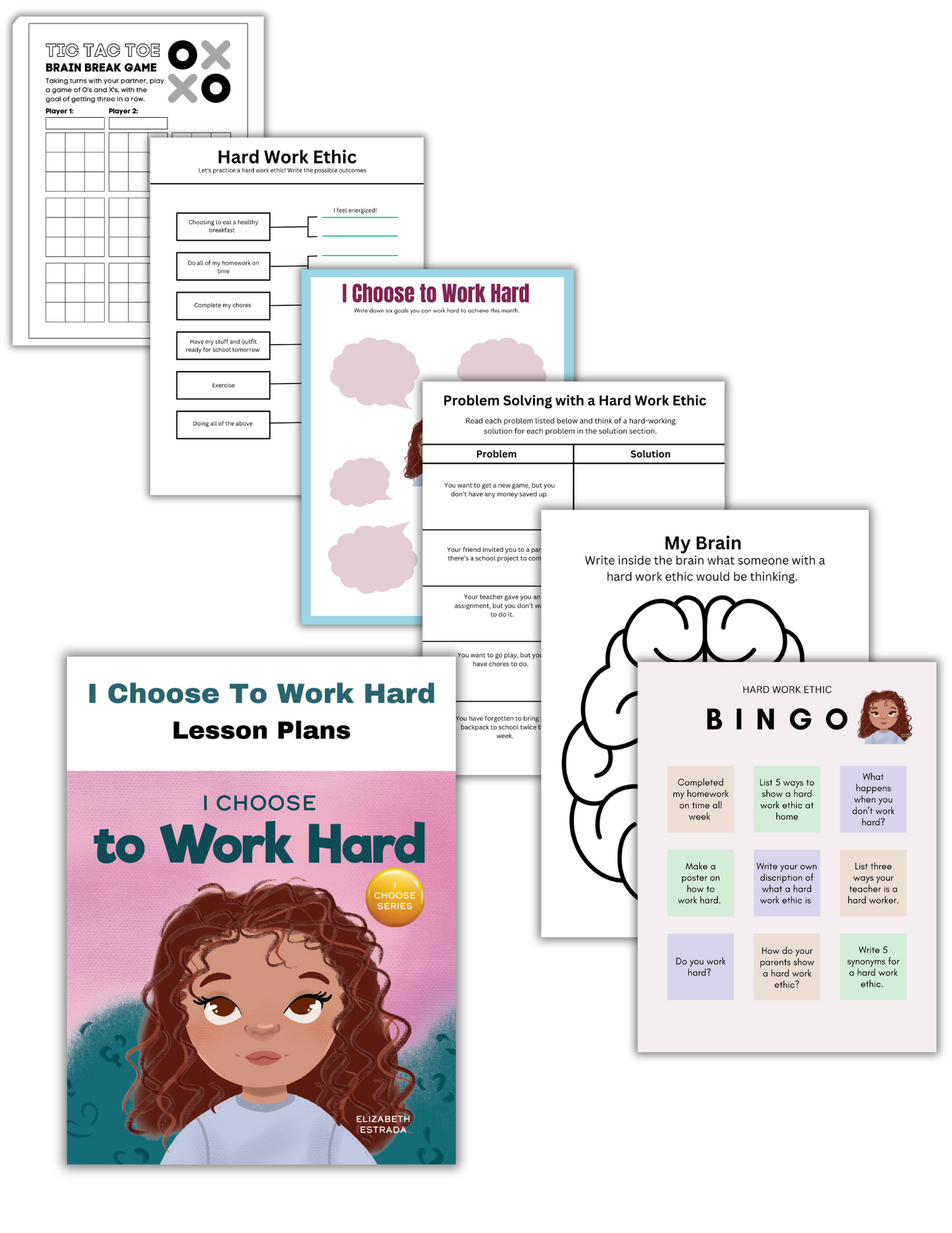 I Choose to Work Hard SEL Lesson Plan