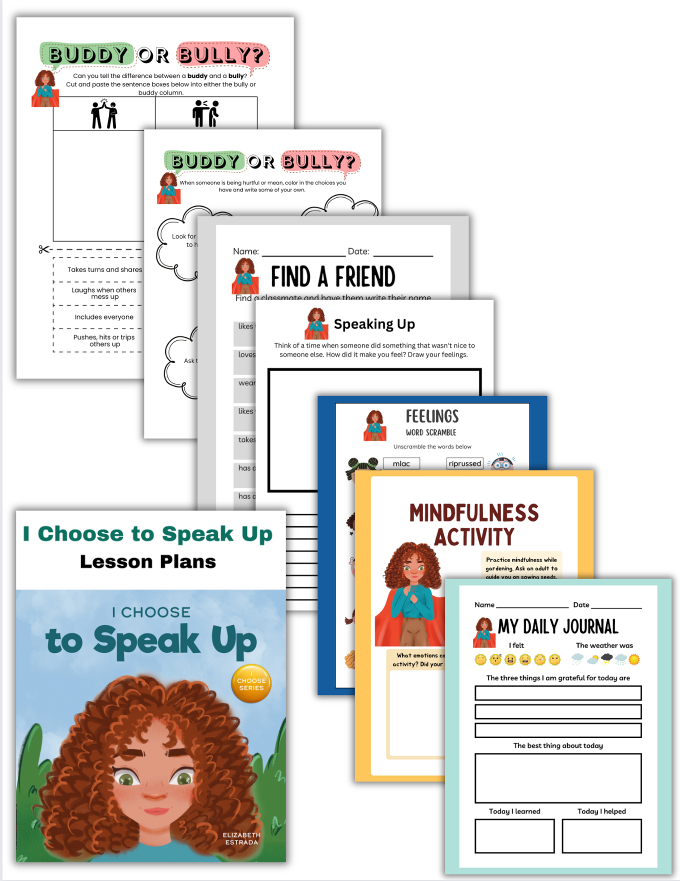 I Choose to Speak Up SEL Lesson Plan