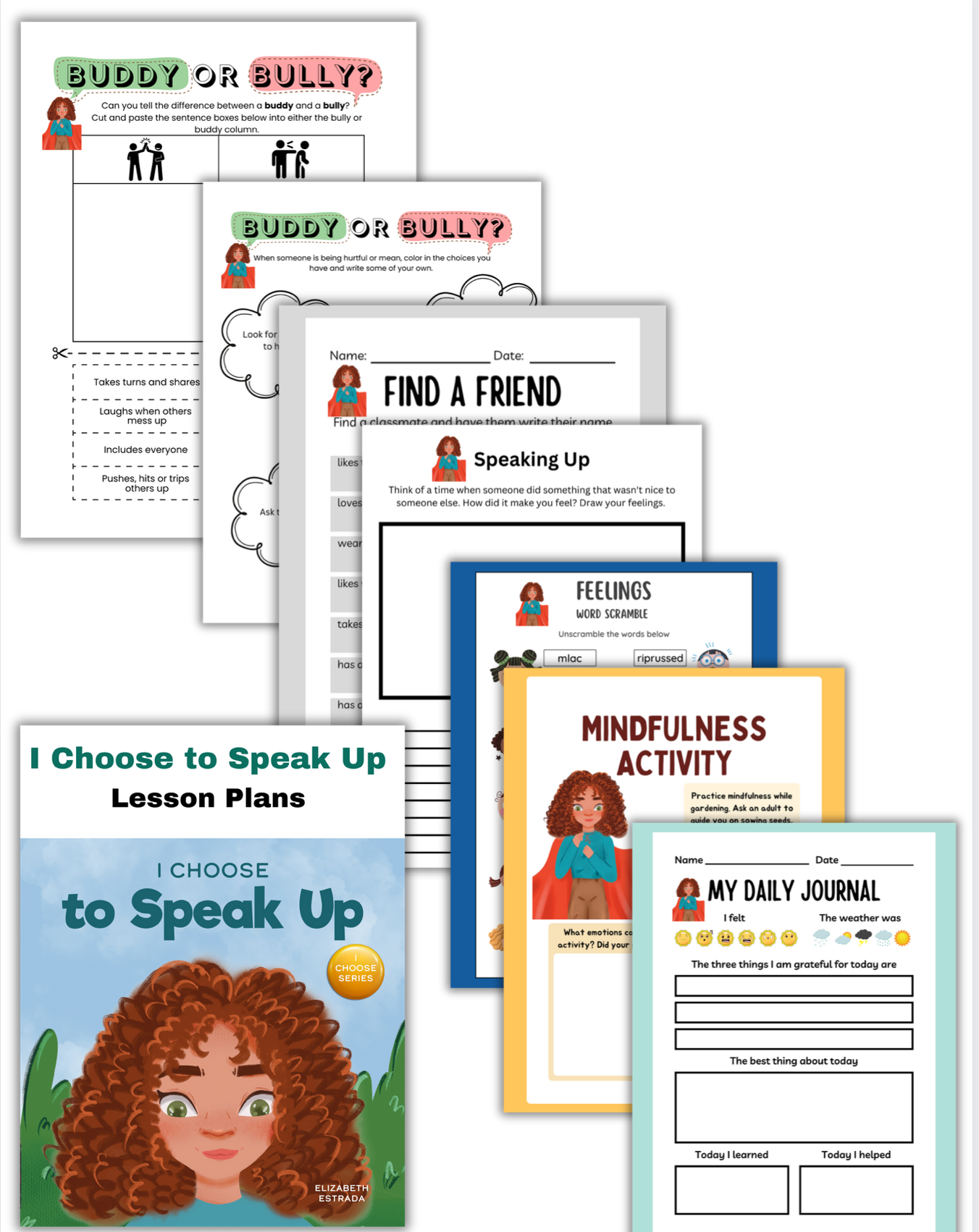 I Choose to Speak Up Book + Lesson Plan Bundle