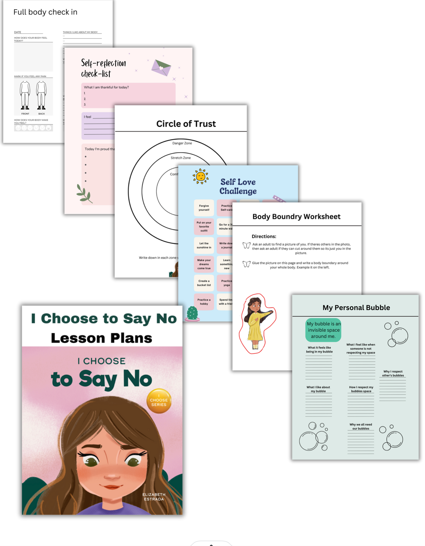 I Choose to Say No Book + Lesson Plan Bundle