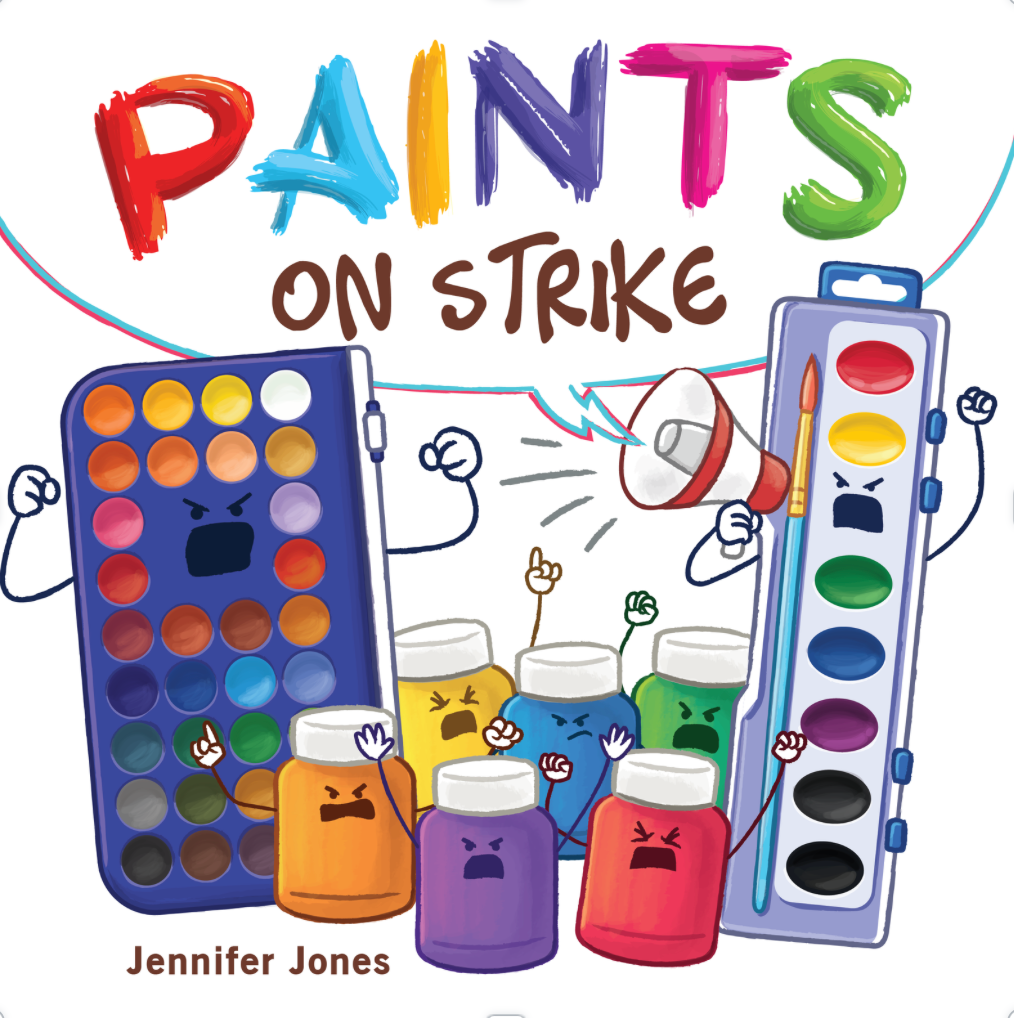 Paints on Strike Hardcover Book