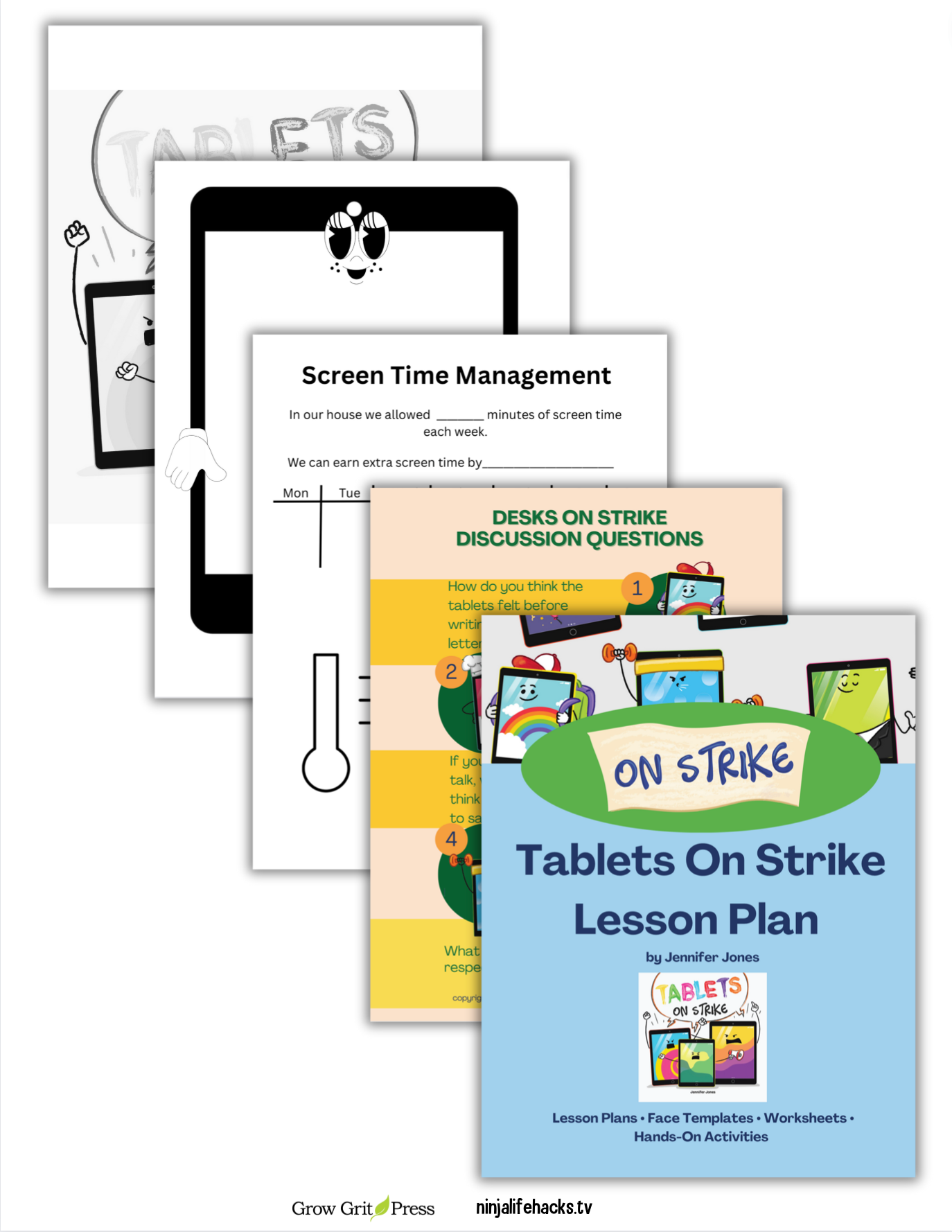 Tablets On Strike Lesson Plan