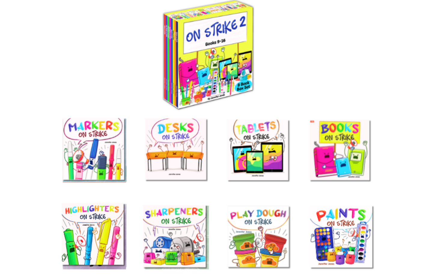 On Strike Book Set (Books 9-16)