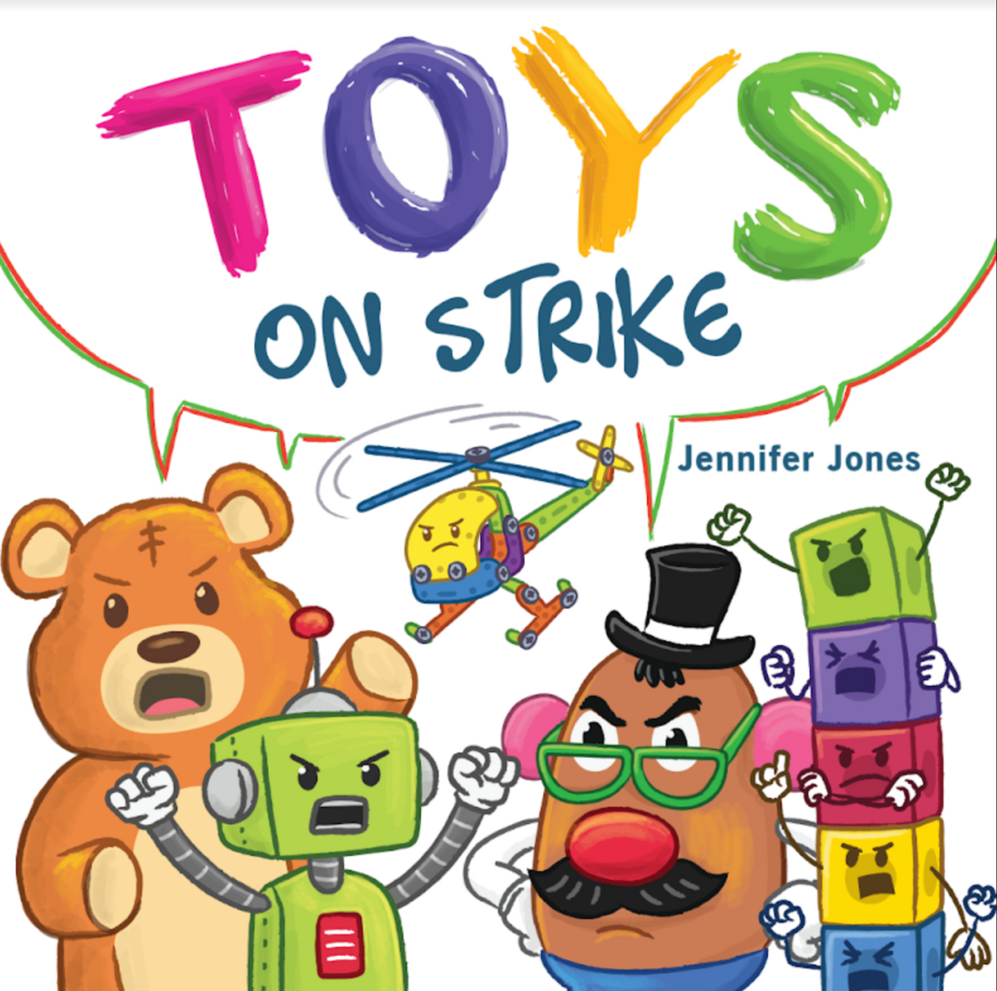 Toys on Strike Paperback Book