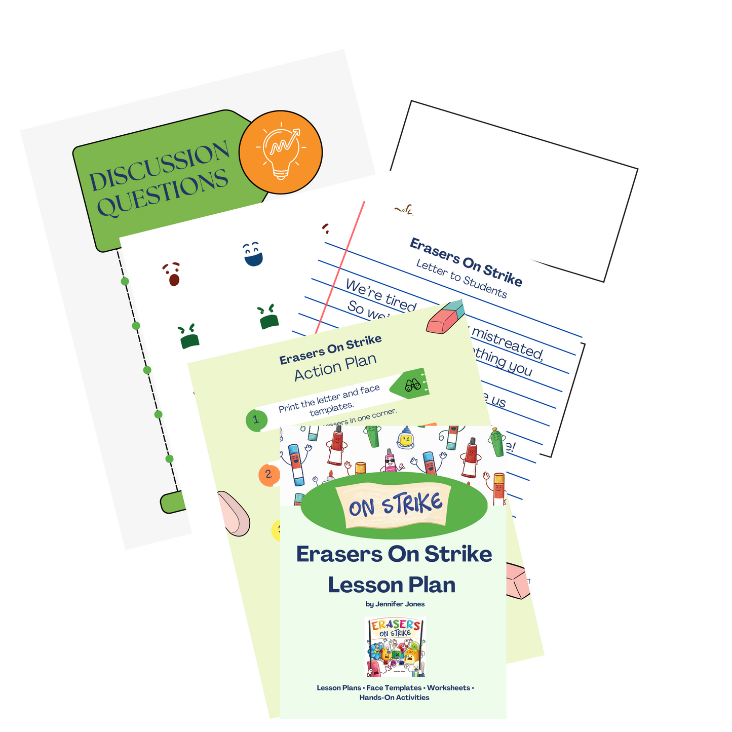 Erasers On Strike SEL Lesson Plan