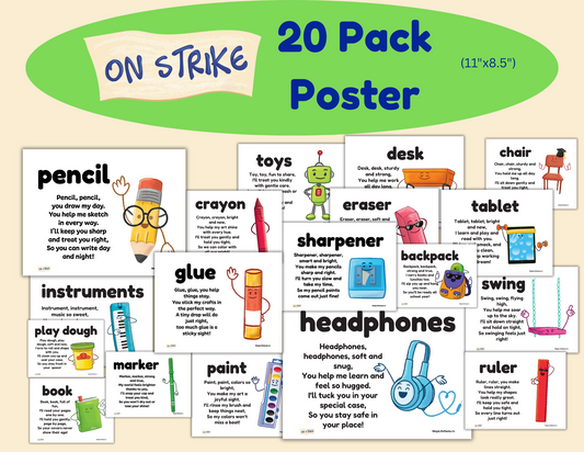 On Strike 20 Pack Posters PDF