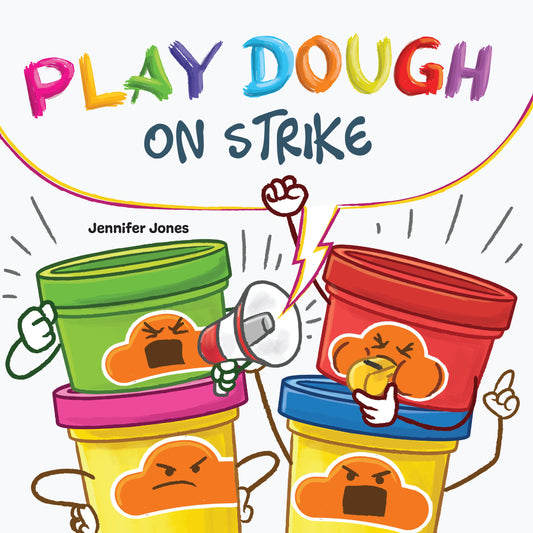 Play Dough on Strike Hardcover Book