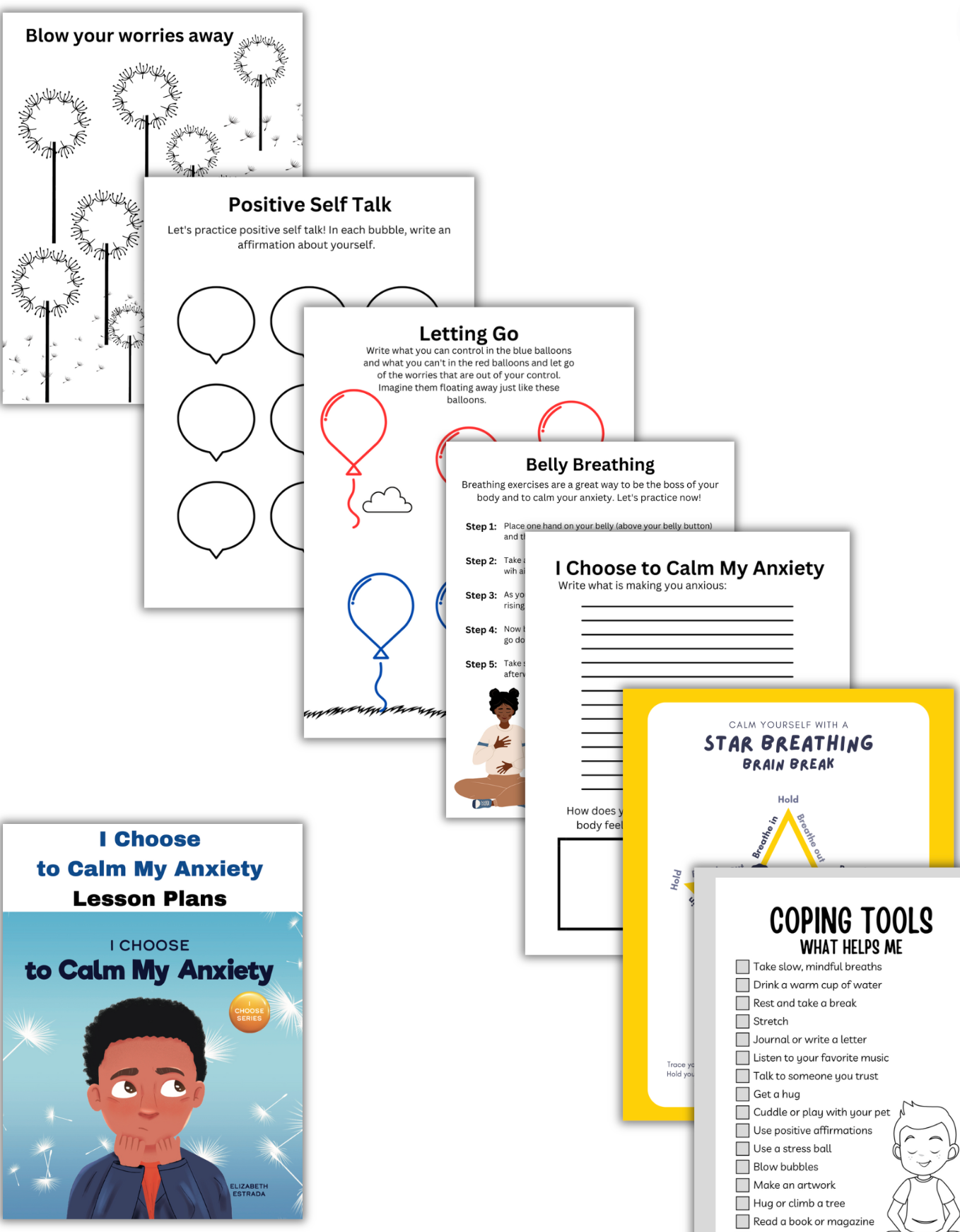I Choose to Calm My Anxiety SEL Lesson Plan