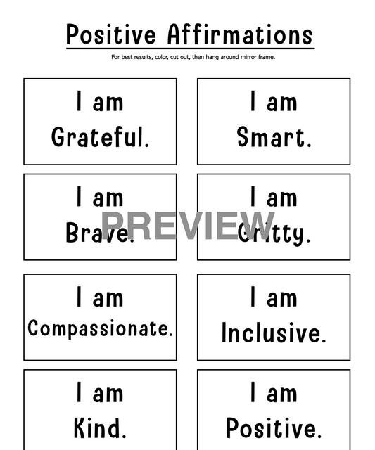 Positive Affirmations