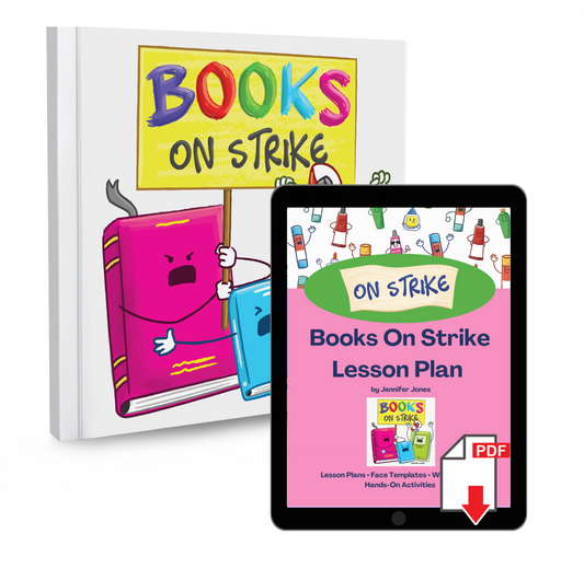 Books on Strike  Ninja Book + Lesson Plan Bundle