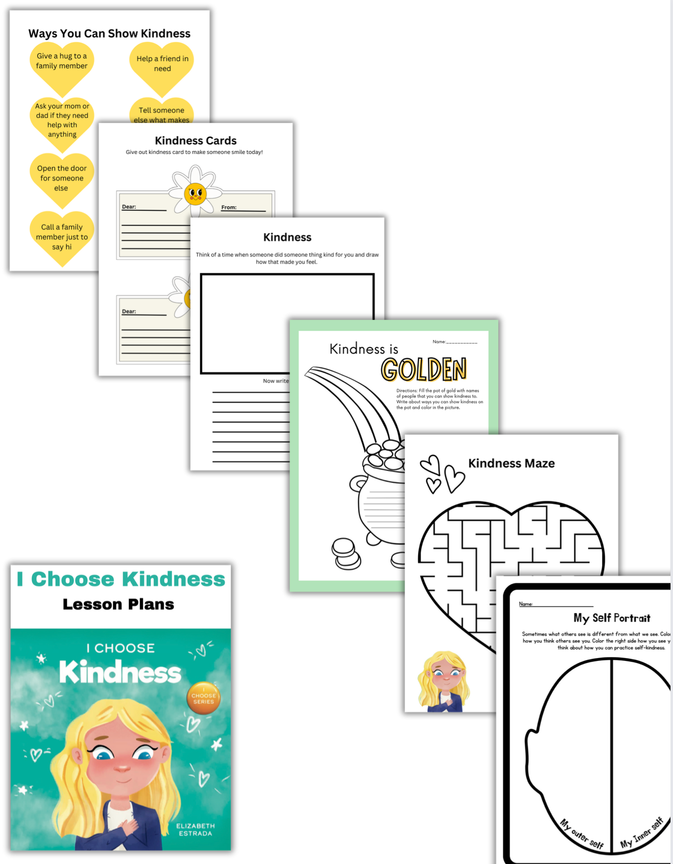I Choose Kindness Book + Lesson Plan Bundle