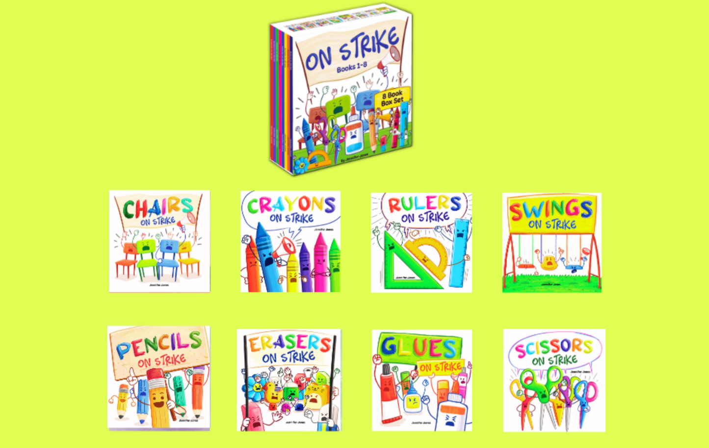 On Strike Book Set (Books 1-8)