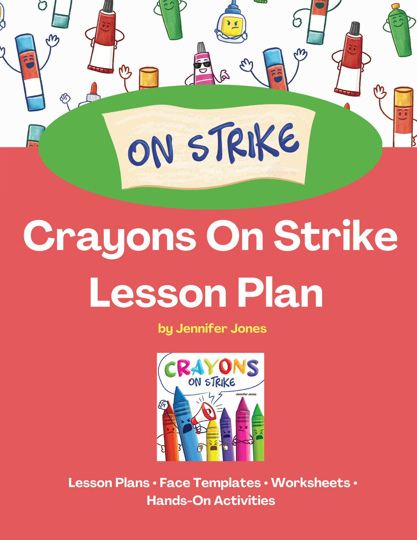 Crayons On Strike SEL Lesson Plan