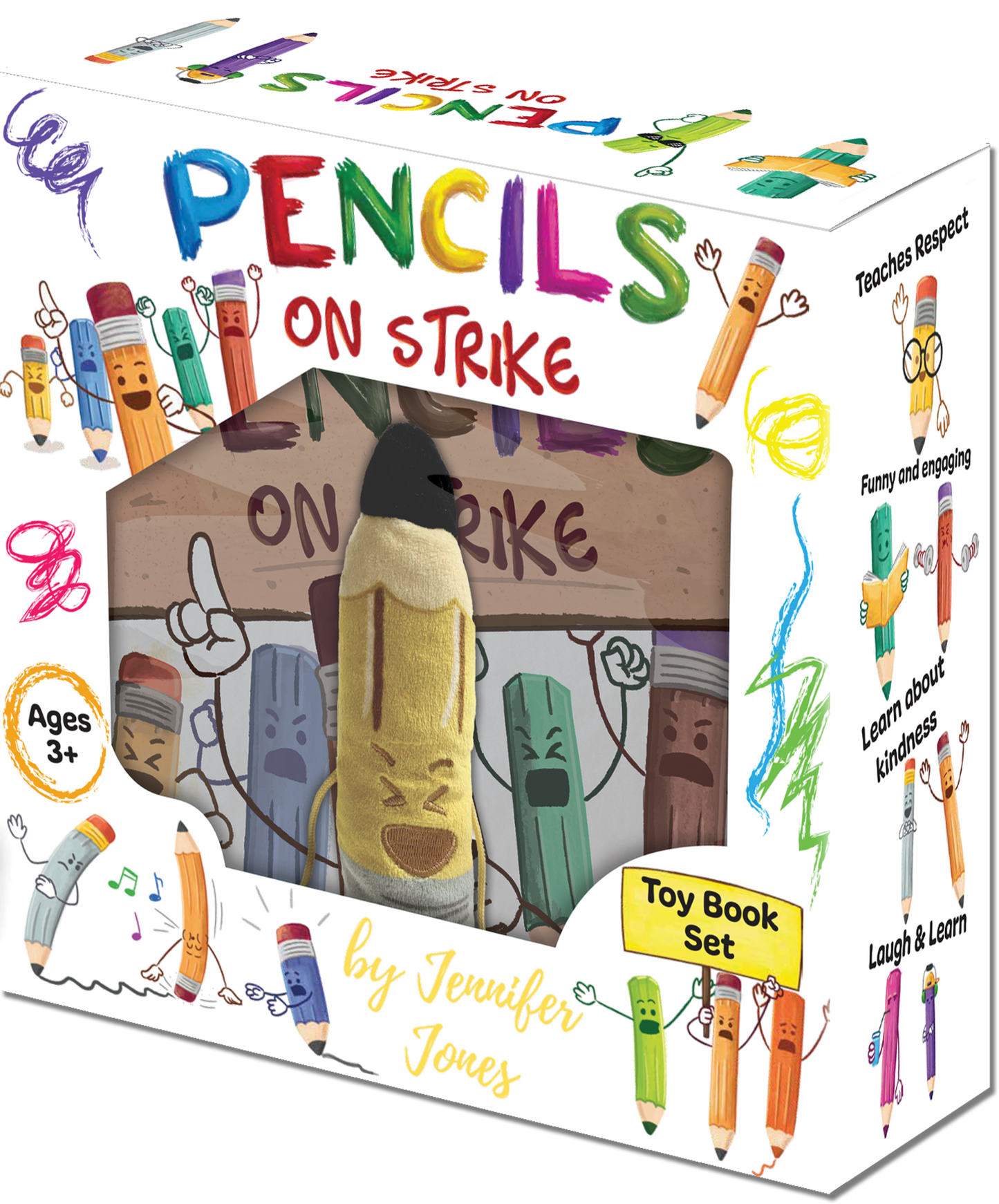 Pencils On Strike Toy Gift Set