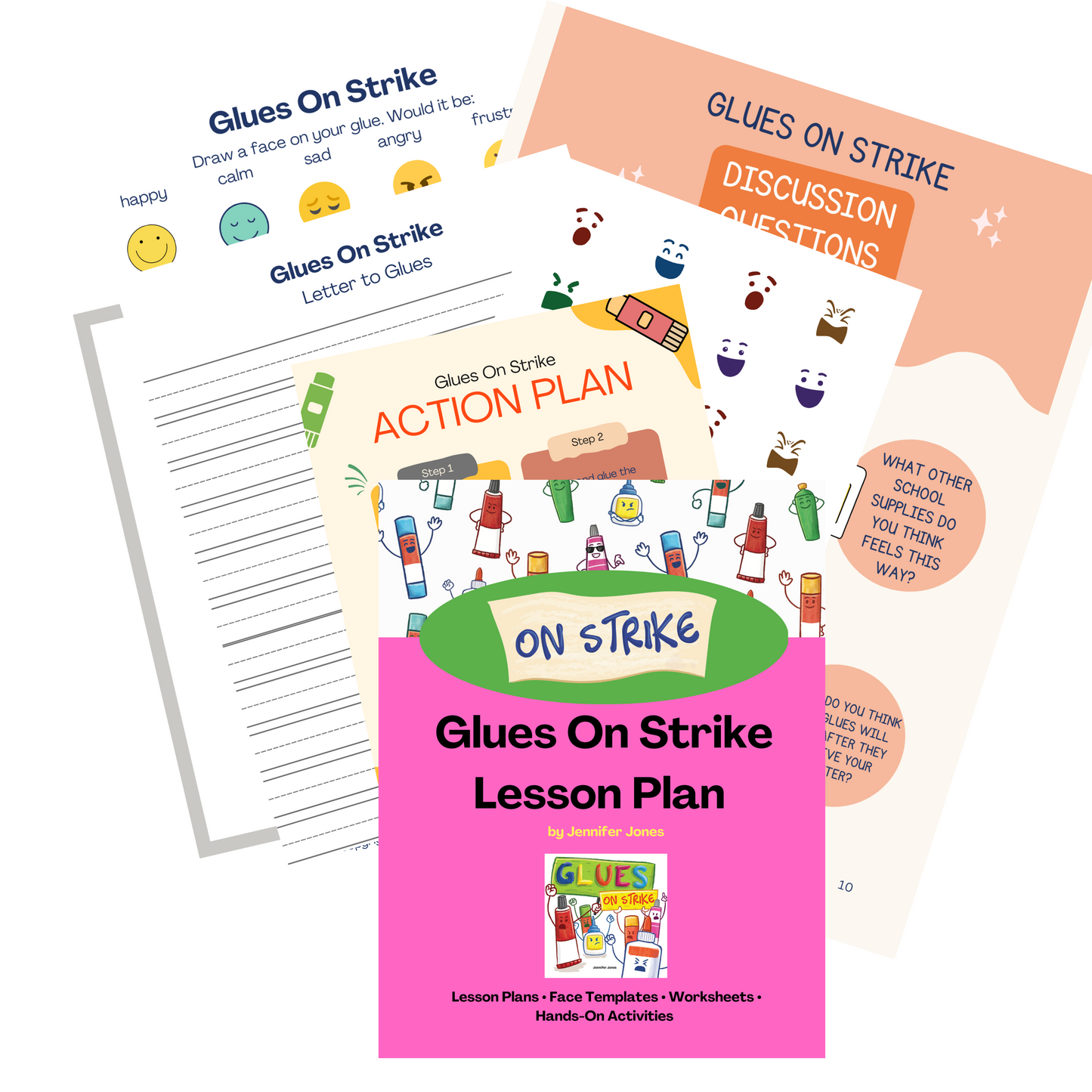 Glues On Strike SEL Lesson Plan